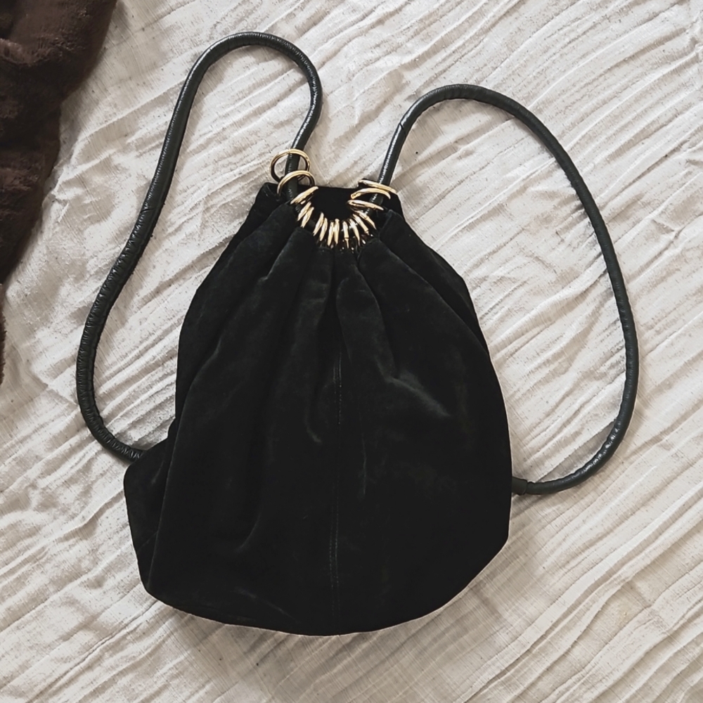 Suede bag